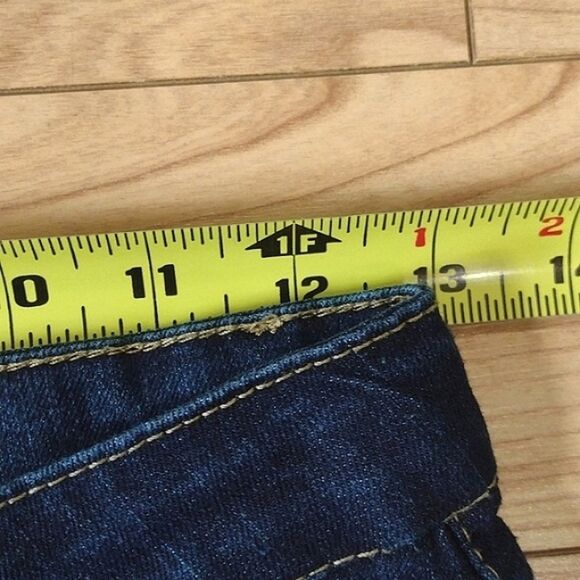 Levi's 711 Skinny Dark Denim 5 Pocket Jeans Size 14 Regular - Picture 8 of 12